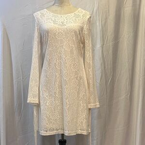 Idyllwind Cream Lace Fringe Wedding Dress or special occasion. Size M